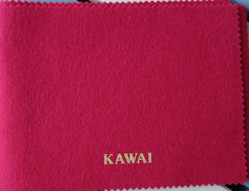 Neu im Programm: Kawai-Tastenläufer in dezentem Rot